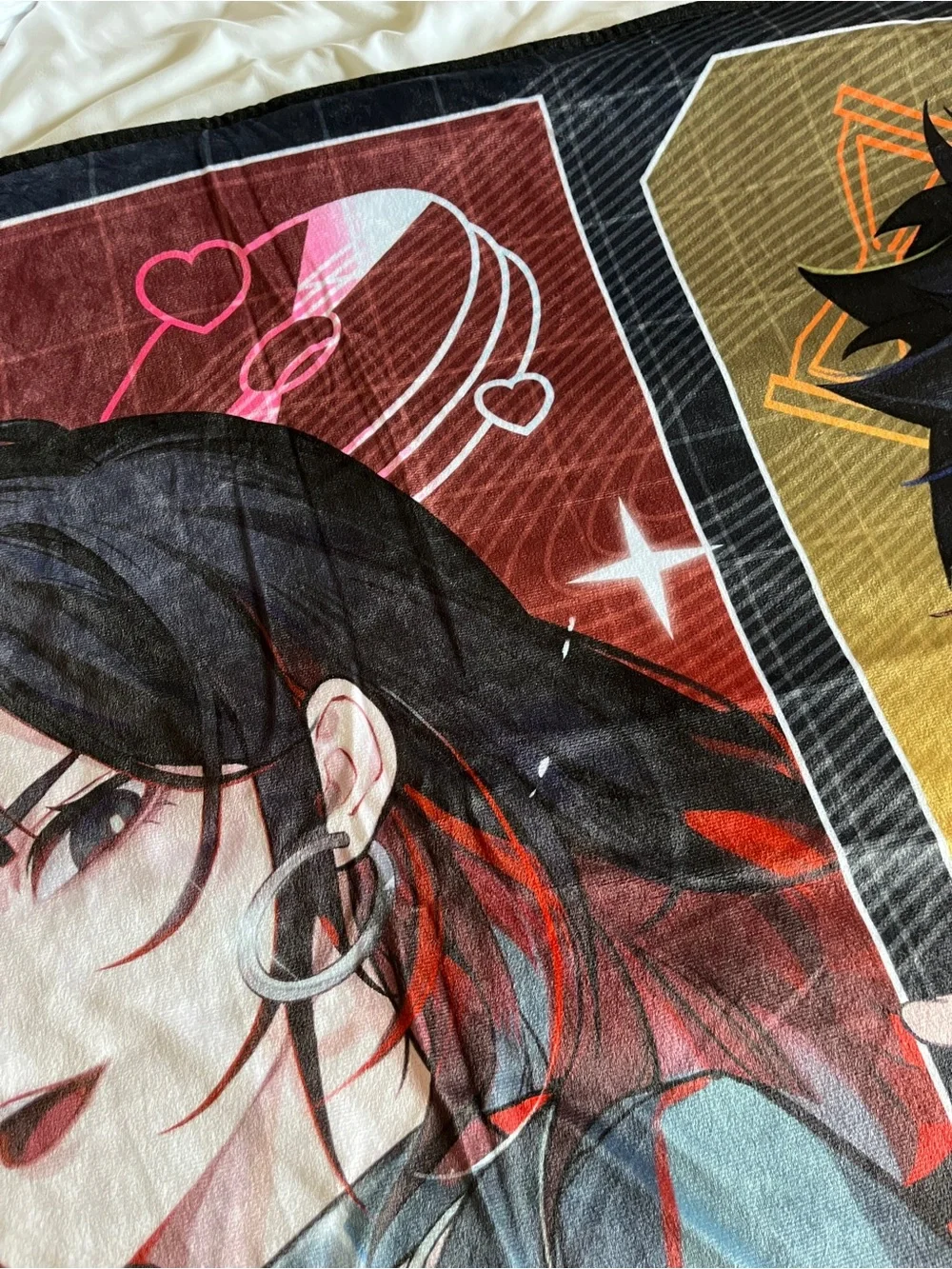 Bilibili Link Click Anime Fleece Throw Blanket 80x153cm 100% Polyester Multicolo